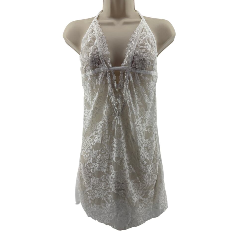 Avidlove Women babydoll Lingerie Lace Chemise Halter Nightwear Teddy Dress